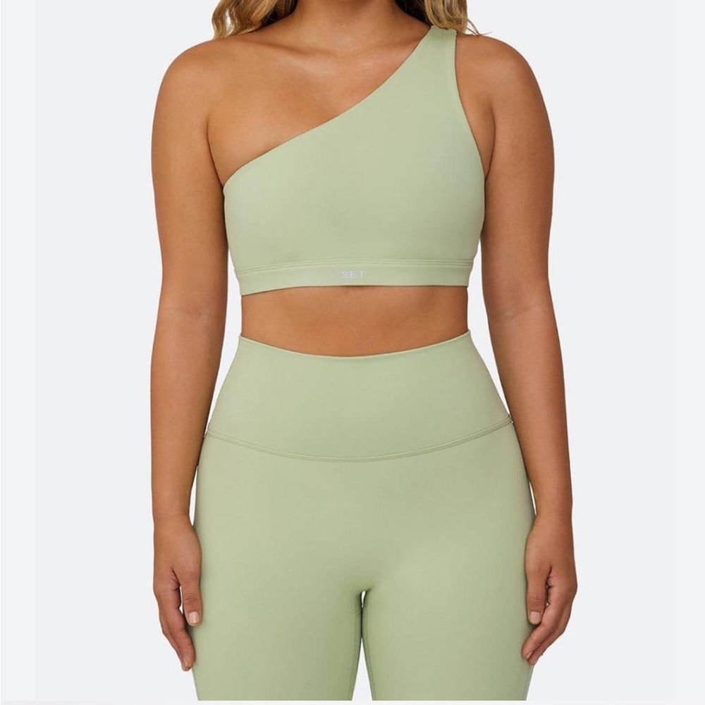 SET Active Lime Green Sports Bra
